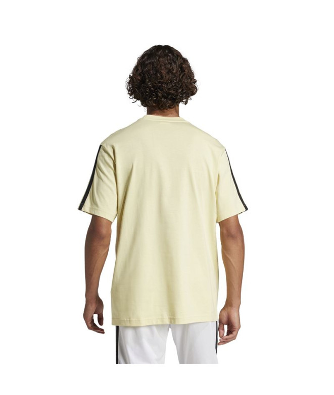 T-shirt adidas 3 Bandas Sj Homme Bleu Menthe/Noir