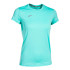Camiseta Joma Manga Corta Explorer Turquesa Niña