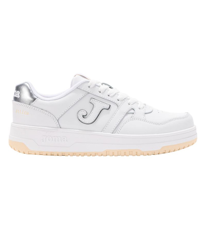 Zapatillas Joma C.Attica Lady 2512 Blanco Gris Mujer