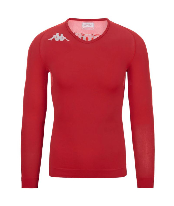Camiseta Térmica Kappa Kappa4Skin Kombat Bongv Rojo Chily Pepper