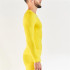Camiseta Térmica Kappa Kappa4Skin Kombat Bongv Amarillo