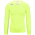 Camiseta Térmica Kappa 4Skin Kombat Bongv Amarillo Fluor