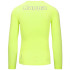 Camiseta Térmica Kappa 4Skin Kombat Bongv Amarillo Fluor