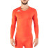 Camiseta Térmica Kappa 4Skin Kombat Bongv Naranja Tomato