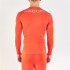 Camiseta Térmica Kappa 4Skin Kombat Bongv Naranja Tomato