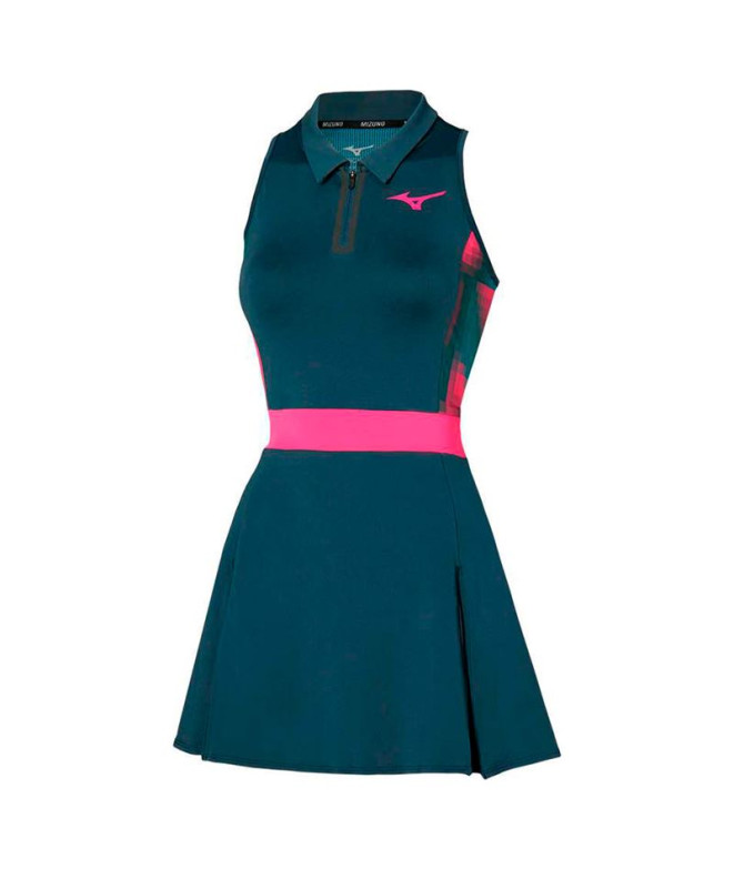 Vestido de Tênis Mizuno Frontier Mulher Azul escuro