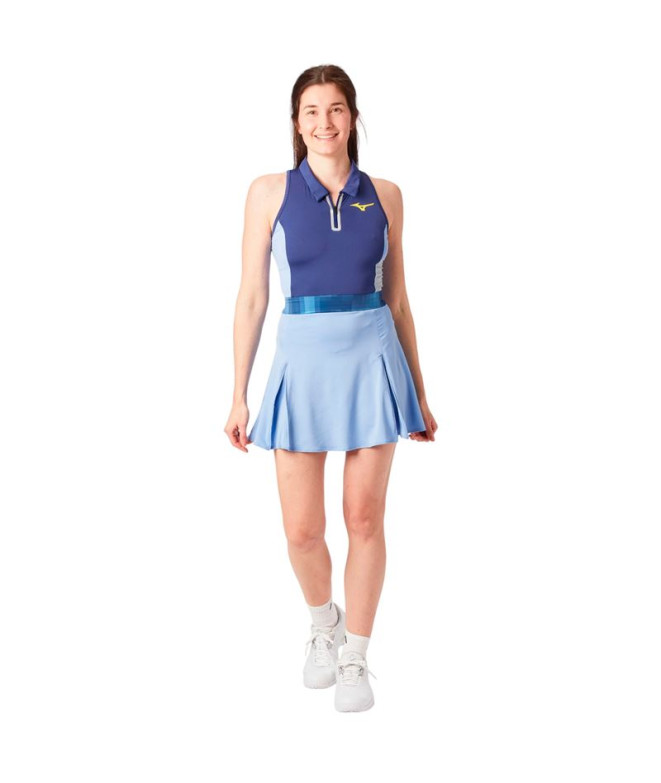 Vestido de Tênis Mizuno Frontier Mulher Azul