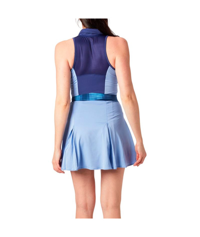 Robe de Tennis Mizuno Frontier Femme Bleu
