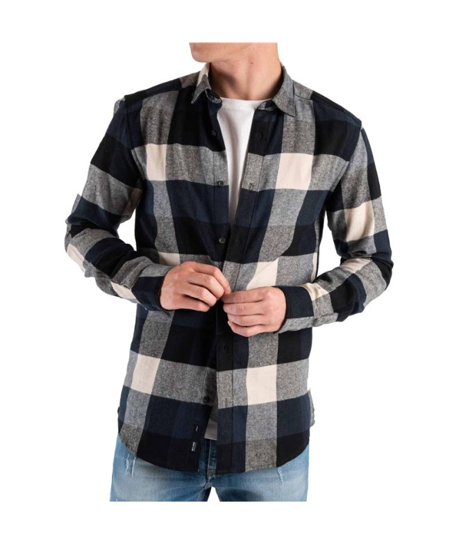 Chemises Only & Sons gudmund3T Homme Dark Navy