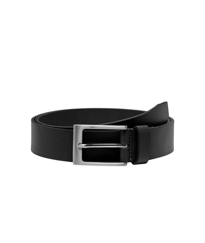 Cinturón Only & Sons brad Medium Leather Black Hombre