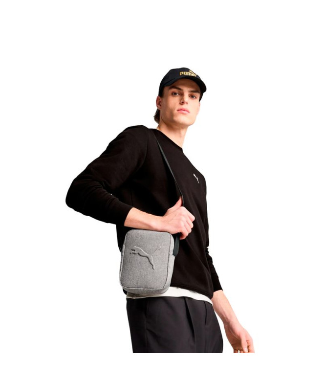 Mochila Puma Buzz Heather Po,Medium Gray, Hombre