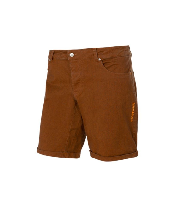 Bermuda de Montaña Trangoworld Pant. Bermuda Moah Sf Hombre Naranja