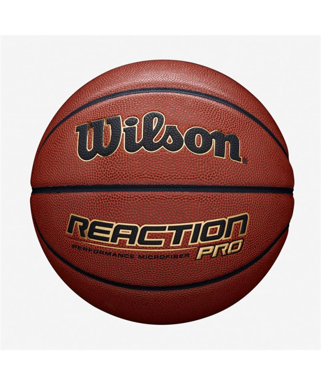 Pelota de baloncesto Wilson Reaction Pro 285 Bskt Marrón