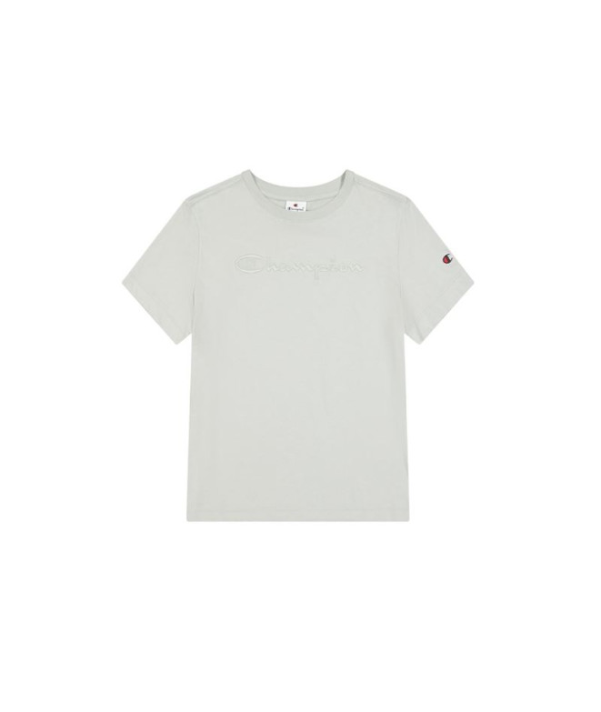 Camiseta Champion SS Mujer Verde Claro