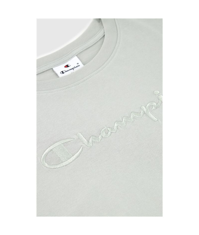 Camiseta Champion SS Mulher Verde Claro