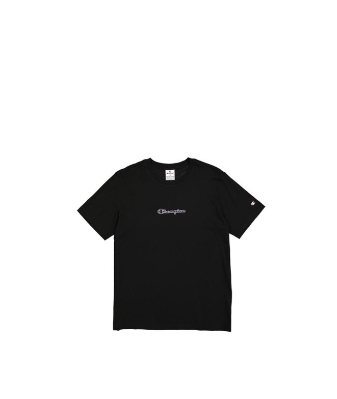 Camiseta Champion SS Hombre Negro