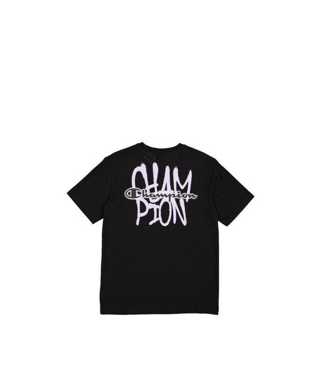 Camiseta Champion SS Hombre Negro
