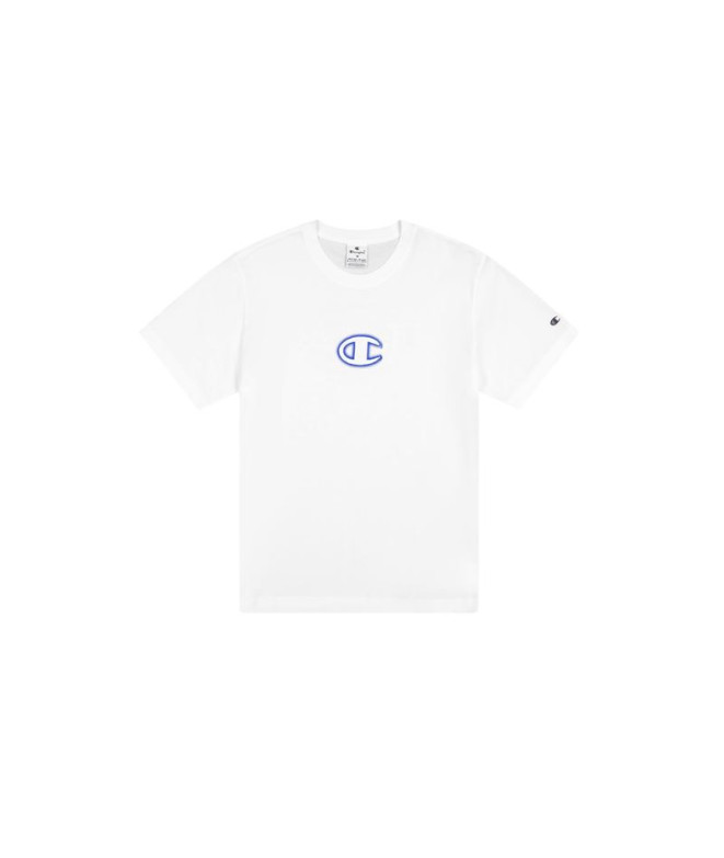 Camiseta Champion SS Hombre Blanco
