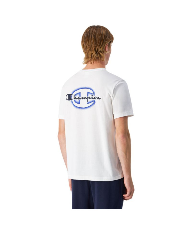 Camiseta Champion SS Hombre Blanco