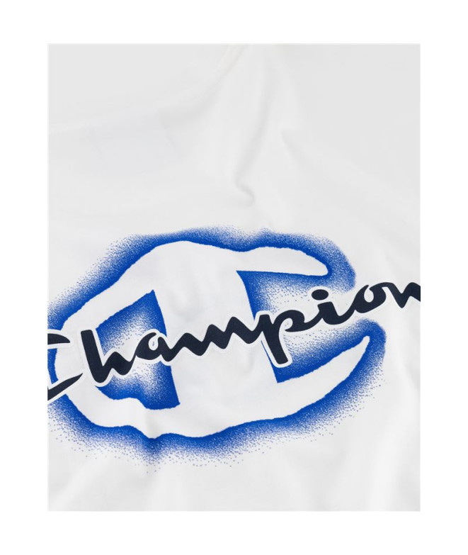 Camiseta Champion SS Hombre Blanco