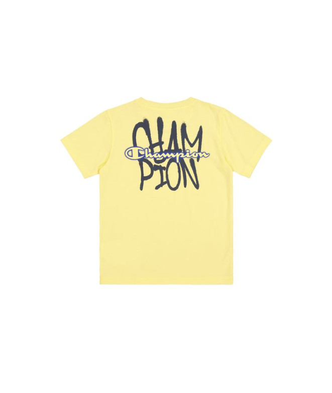 Camiseta Champion SS Menino Ysm Amarelo