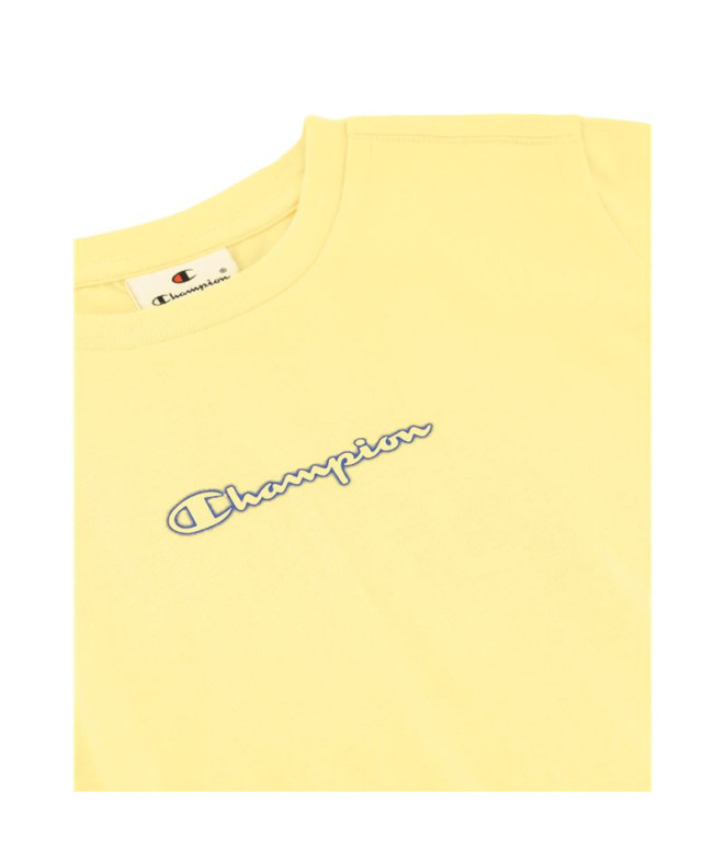 T-shirt Champion SS Enfant Ysm Jaune
