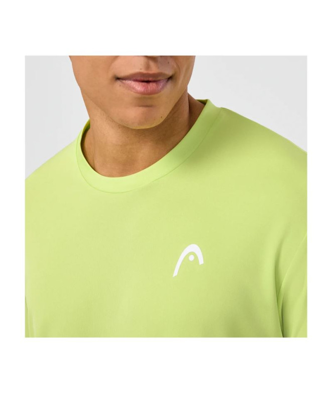 T-shirt de Pádel Head Slice II T-Shirt Homme Jaune