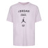 Camiseta Jordan Jdg W J Ss Gf Gfx Infantil Rosa/Preto