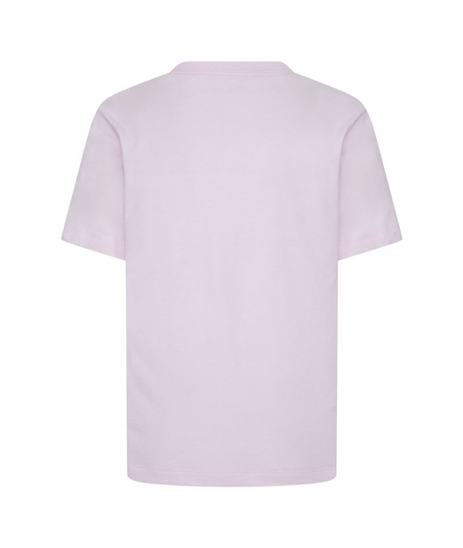 T-shirt Jordan Jdg W J Ss Gf Gfx Enfant Rose/Noir