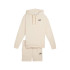 Fato de treino Puma Short Hooded Relaxed, Alpine Snow Mulher