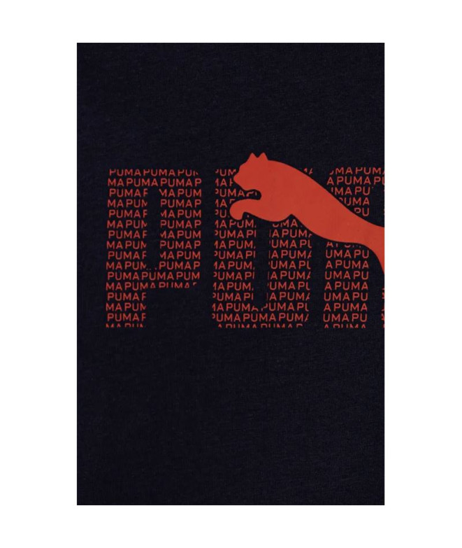 Camiseta Puma Essentials Logo Lab B, Novo Azul...