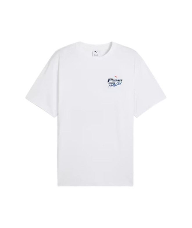 Camiseta Puma Graphics Moto Flag Blanco