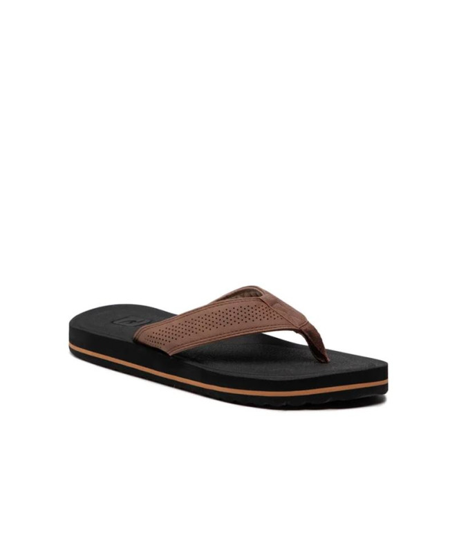 Chinelos Rip Curl Chiba Open Toe Marrom/Preto