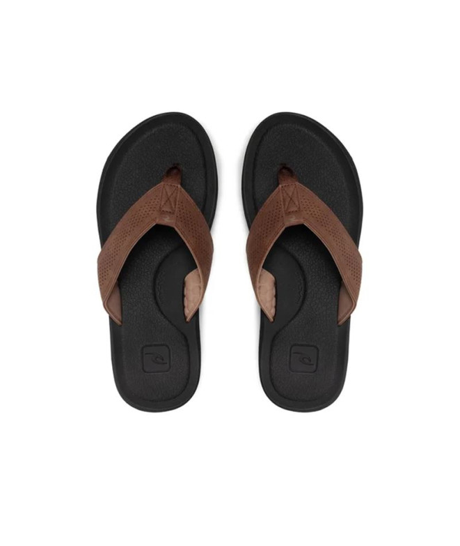 Tongs Rip Curl Chiba Open Toe Marron/Noir
