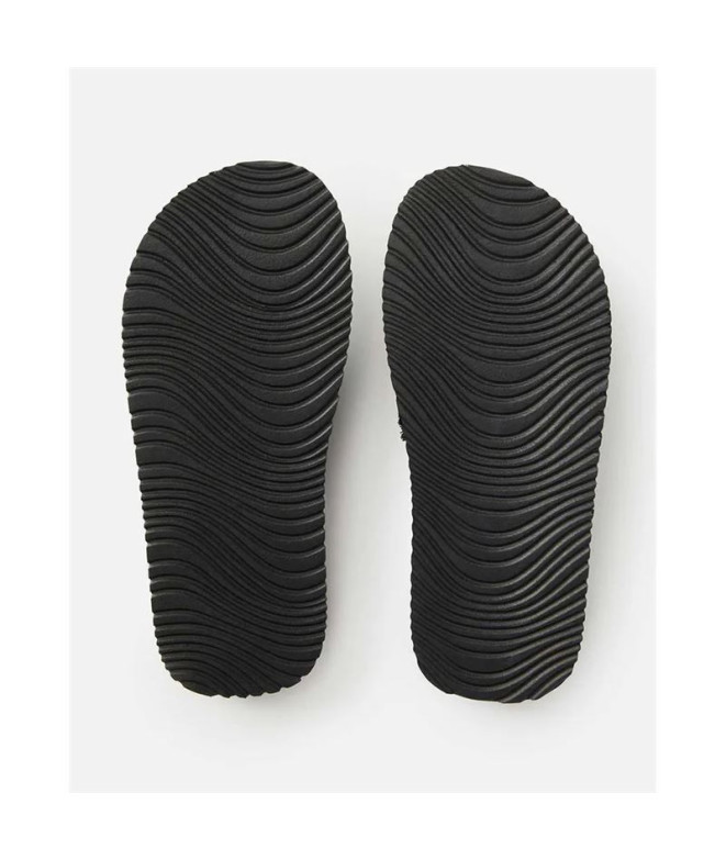 Chinelos Rip Curl Chiba Open Toe Preto