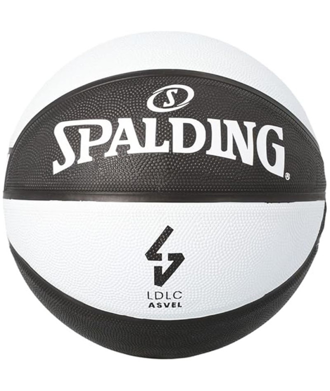 Ballons de Basket-ball Spalding Asvel Sz7 Rubber Basketbal EL TEAM 2018 Homme