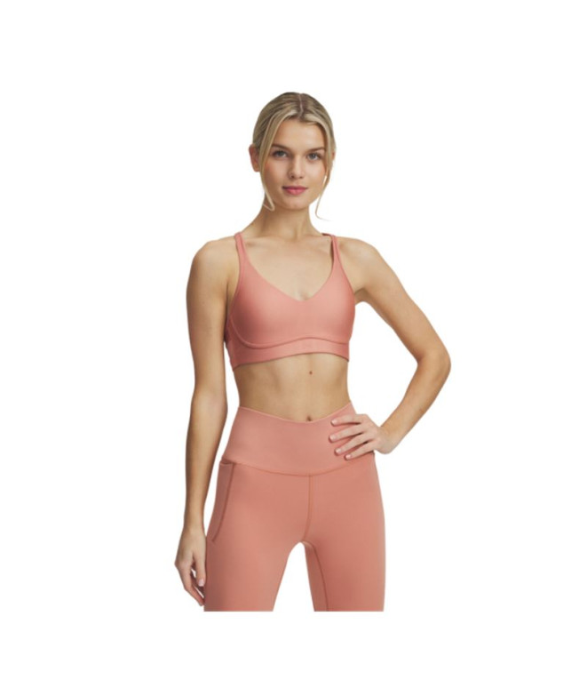 Sujetador Deportivo de Fitness Under Armour Infinity Low 2.0 Mujer Rosa