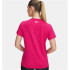 Camiseta Manga Curta Under Armour Tech Ssc- Twist Mulher Fúcsia
