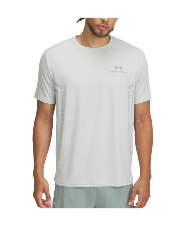 Camiseta Manga Corta de Fitness Under Armour Vanish Energy Graphic Hombre Verde