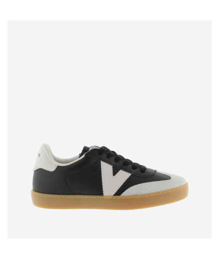 Chaussures Victoria Berlin Cycliste Effet Cuir & Suède Noir