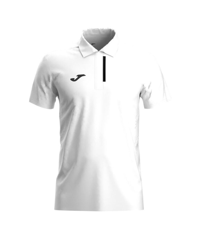 Polo de Tênis Joma Challenge Branco Homem