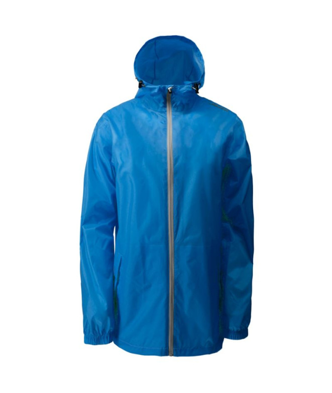 Chubasquero de Montanha Joluvi Rain Pack Azul Royal Branco