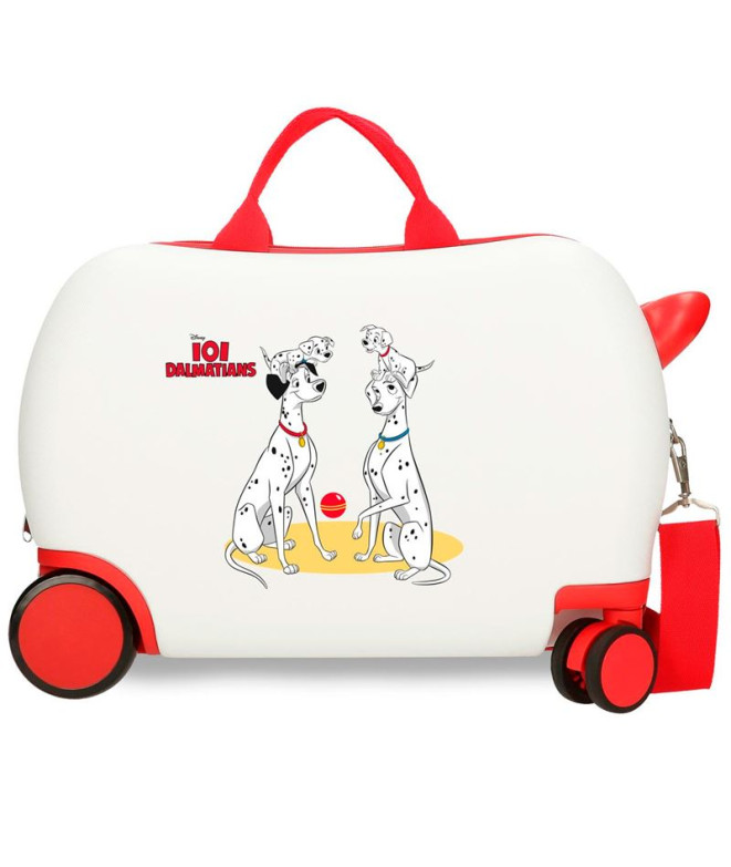 Mala Infantil Disney 4W (2 Multi) 45Cm 101 dálmatas Family Branco