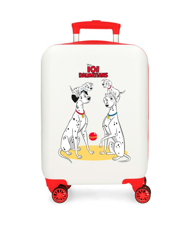 Maleta Disney Abs 50 Cm 4R 101 dalmatas Family Blanco
