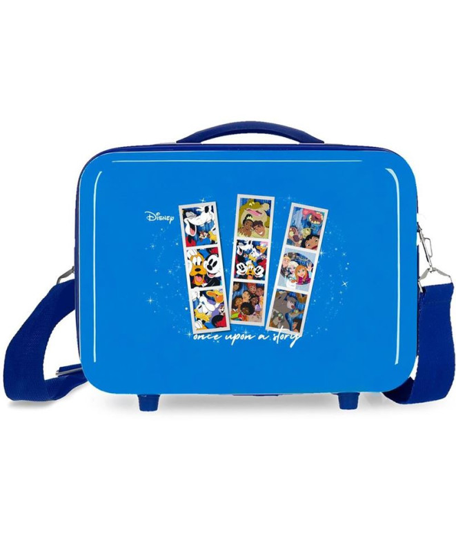 Necessaire Disney Adapt Abs Disney 100 Uma Vez Uma História Azul