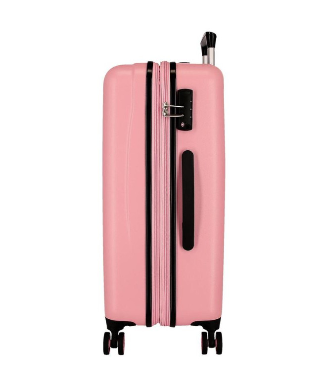 Maleta Disney Abs 68Cm 4W Minnie Y Mickey Paris...