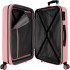 Valise Disney Abs 68Cm 4W Minnie et Mickey Paris Nude Rose