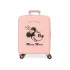 Mala Disney Abs 70Cm W/Exp 4W Minnie Você É Mágica Nude Rosa