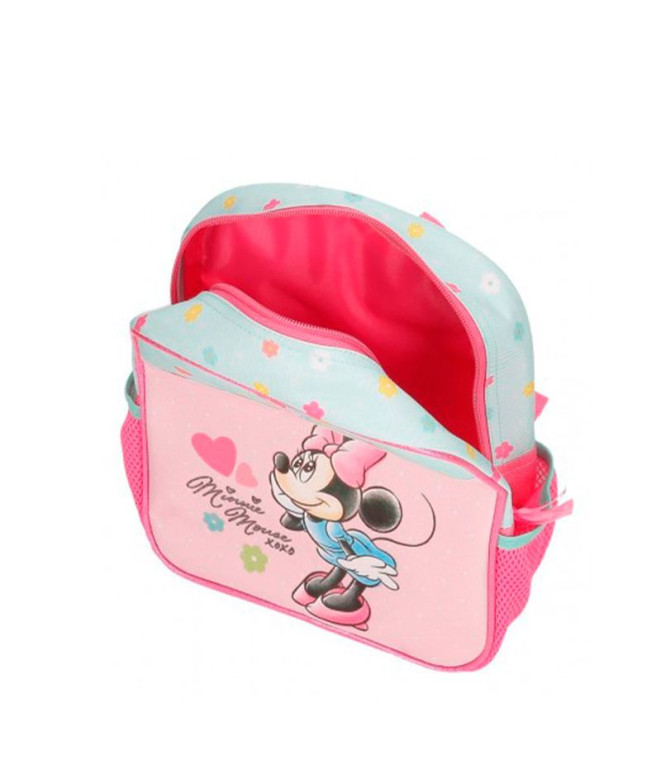 Mochila Disney Adapt 25 Cm Minnie Imagine Rosa