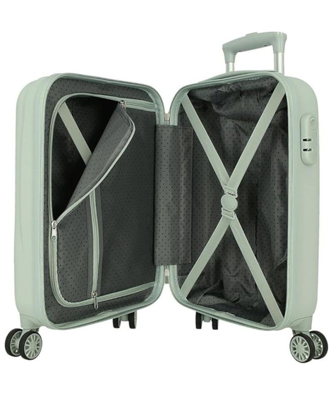 Trolley Abs 55Cm.4R Hello Kitty - Vert Foncé